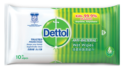 Dettol Antibacterial Wet Wipes - original